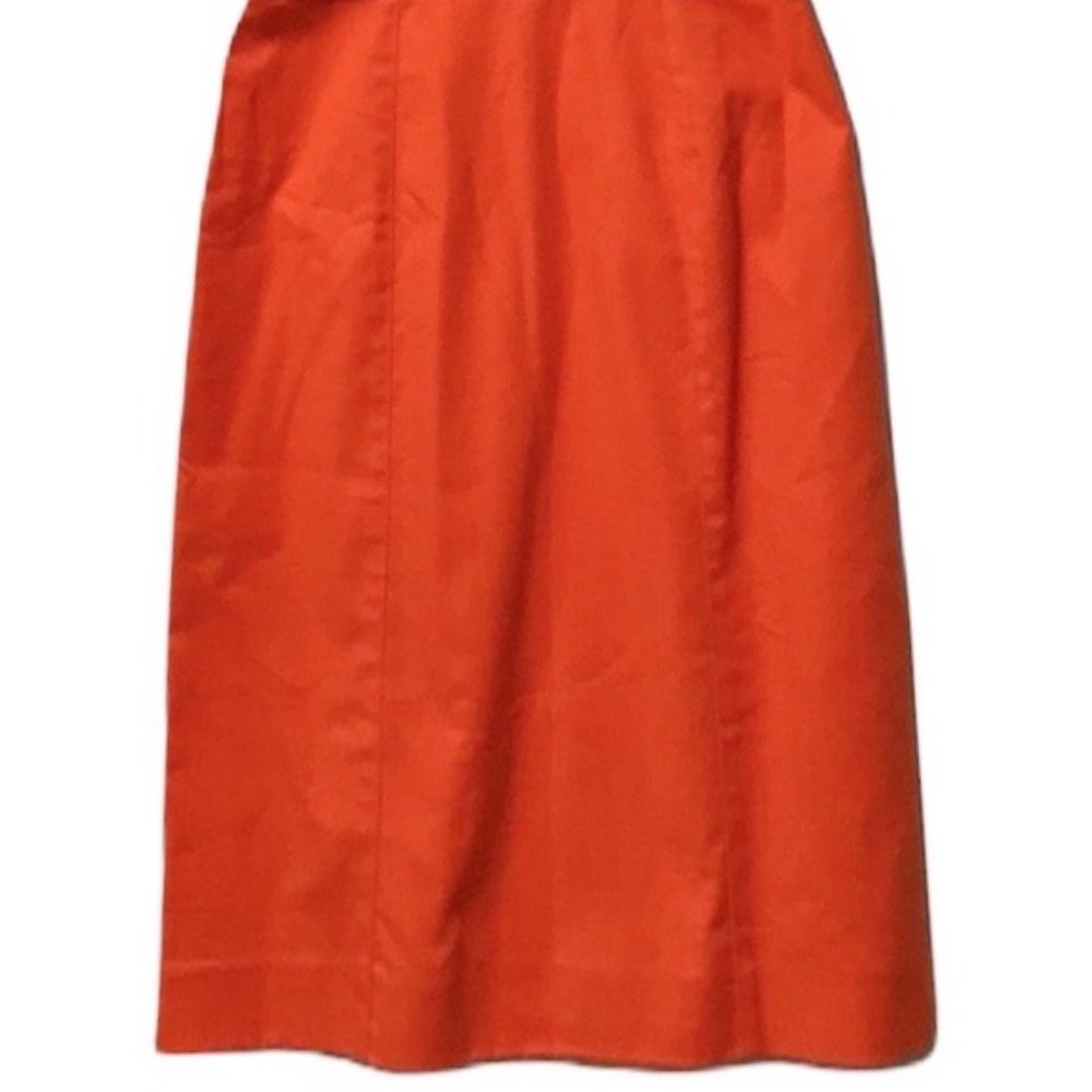 Banana Republic Orange Sleeveless Dress - Picture 8 of 8